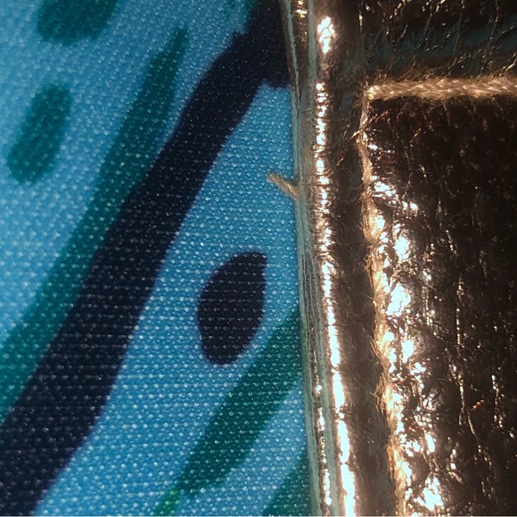 Lilly Pulitzer Low Tide Navy Catty Purrsonality GWP Weekender Bag - Picture 4 of 16